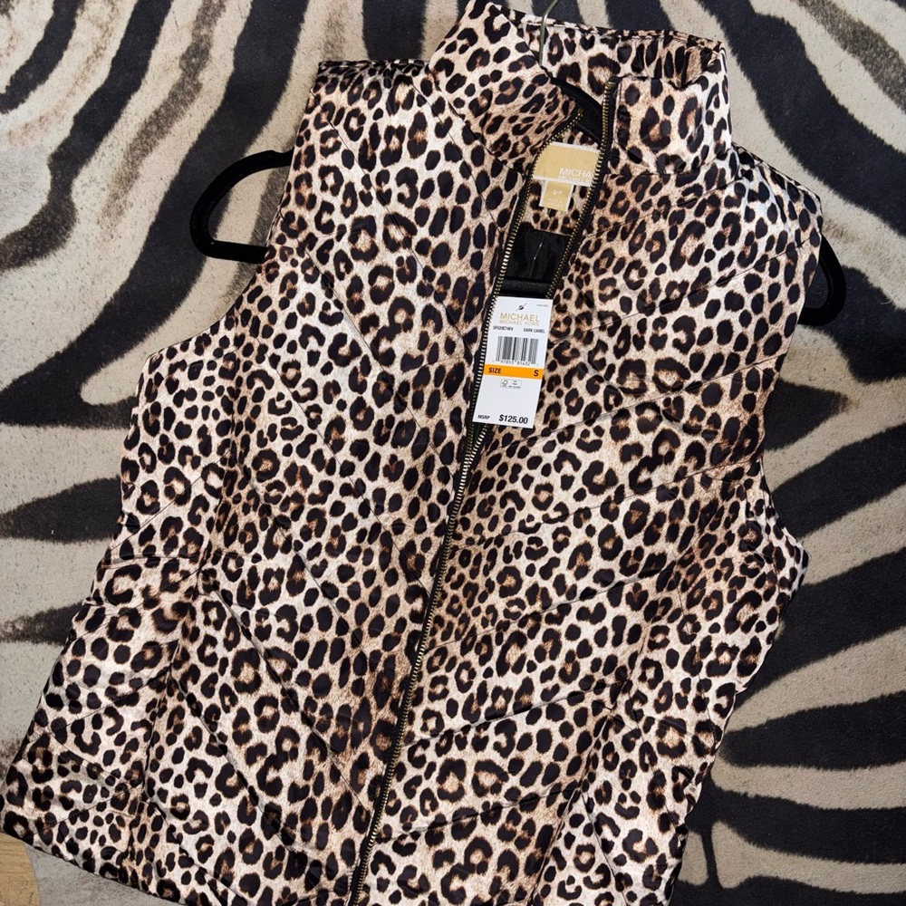 Leopard Print Vest